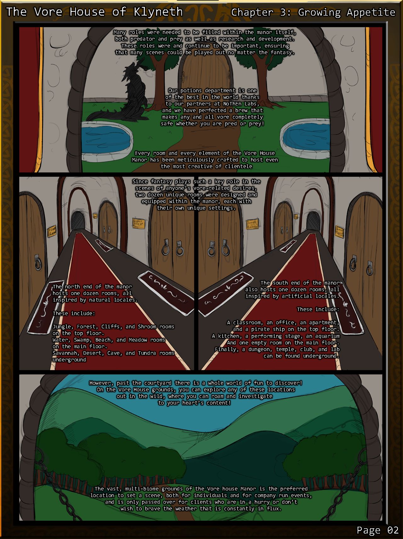 The Vore House of Klyneth - Chapter 3 by Runa216 page 2 full