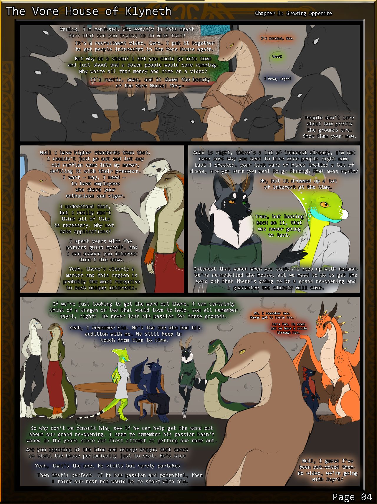 The Vore House of Klyneth - Chapter 3 by Runa216 page 4 full