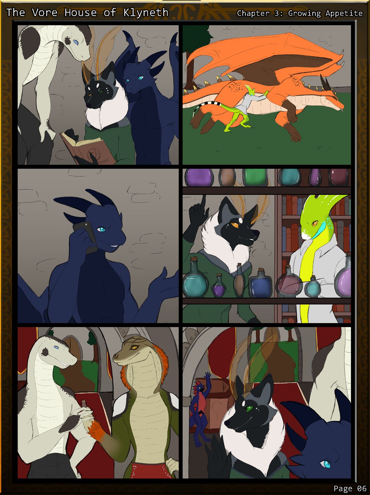 The Vore House of Klyneth - Chapter 3 by Runa216 page 6 full