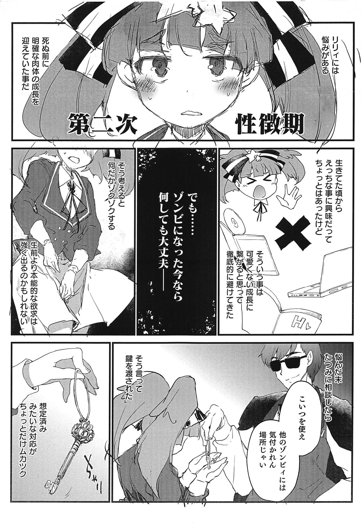 Zombie no Karada wa Honnou ga Tsuyoku Demasu page 2 full