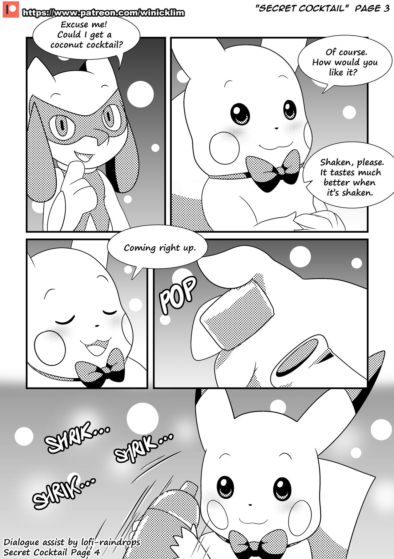 Secret Cocktail page 4 full