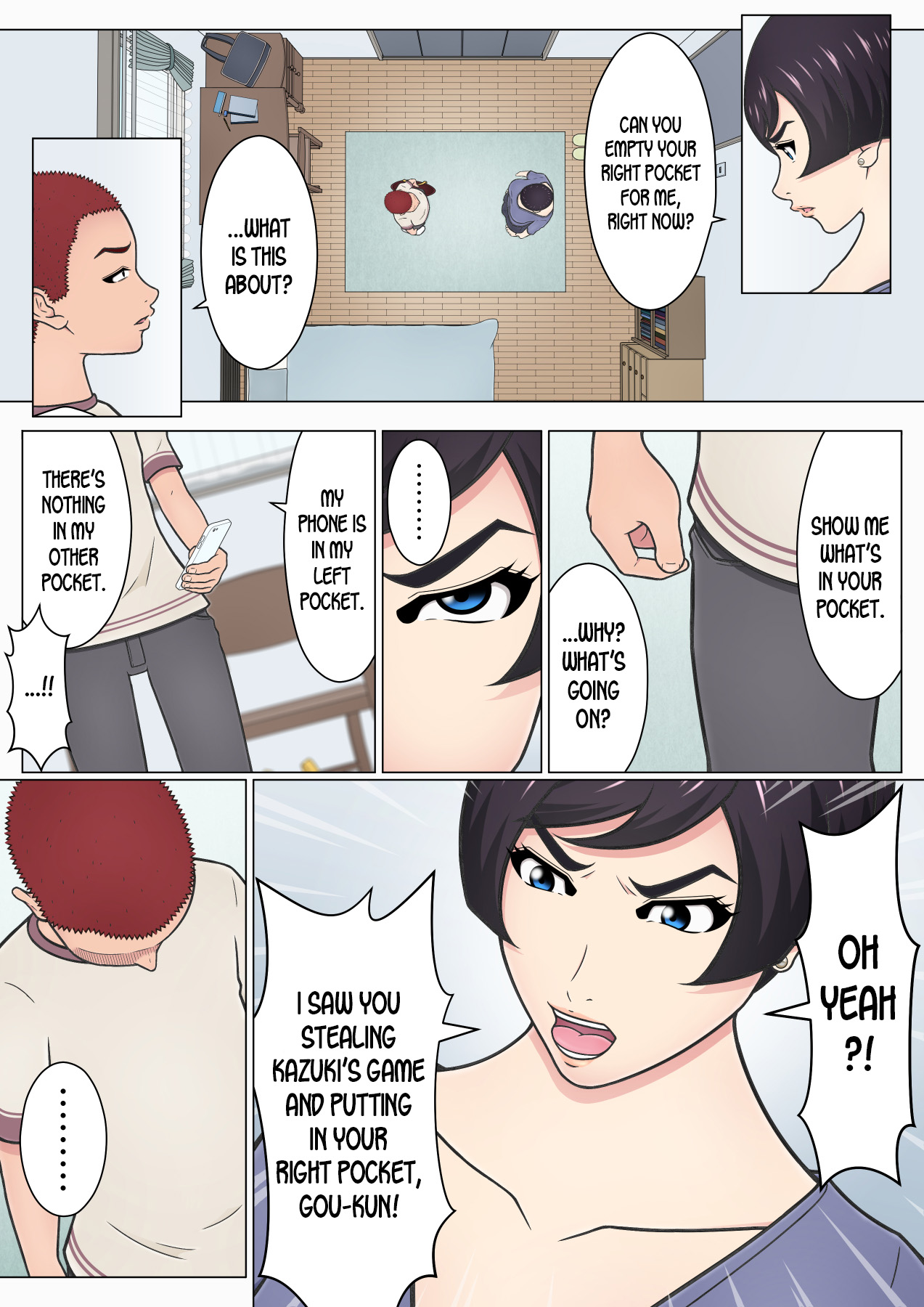 Musuko no Doukyuusei o Dorobou Atsukai Shite Shimatta Bakkari ni... ~Shitagi Feti no Warugaki ni Yowami o Nigirarete Shimatta Tsuyoki Mama~ page 12 full