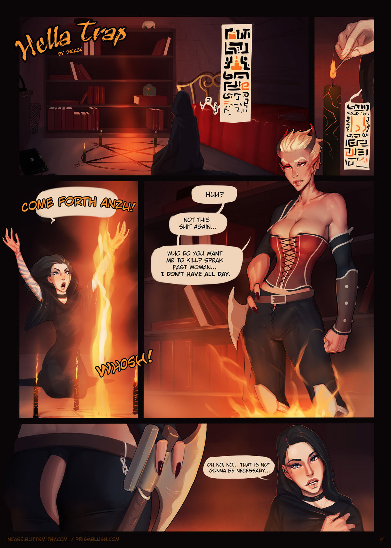 Hella Trap page 1 full