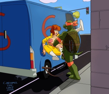 [stevefarfan] Loving April (Teenage Mutant Ninja Turtles) cover