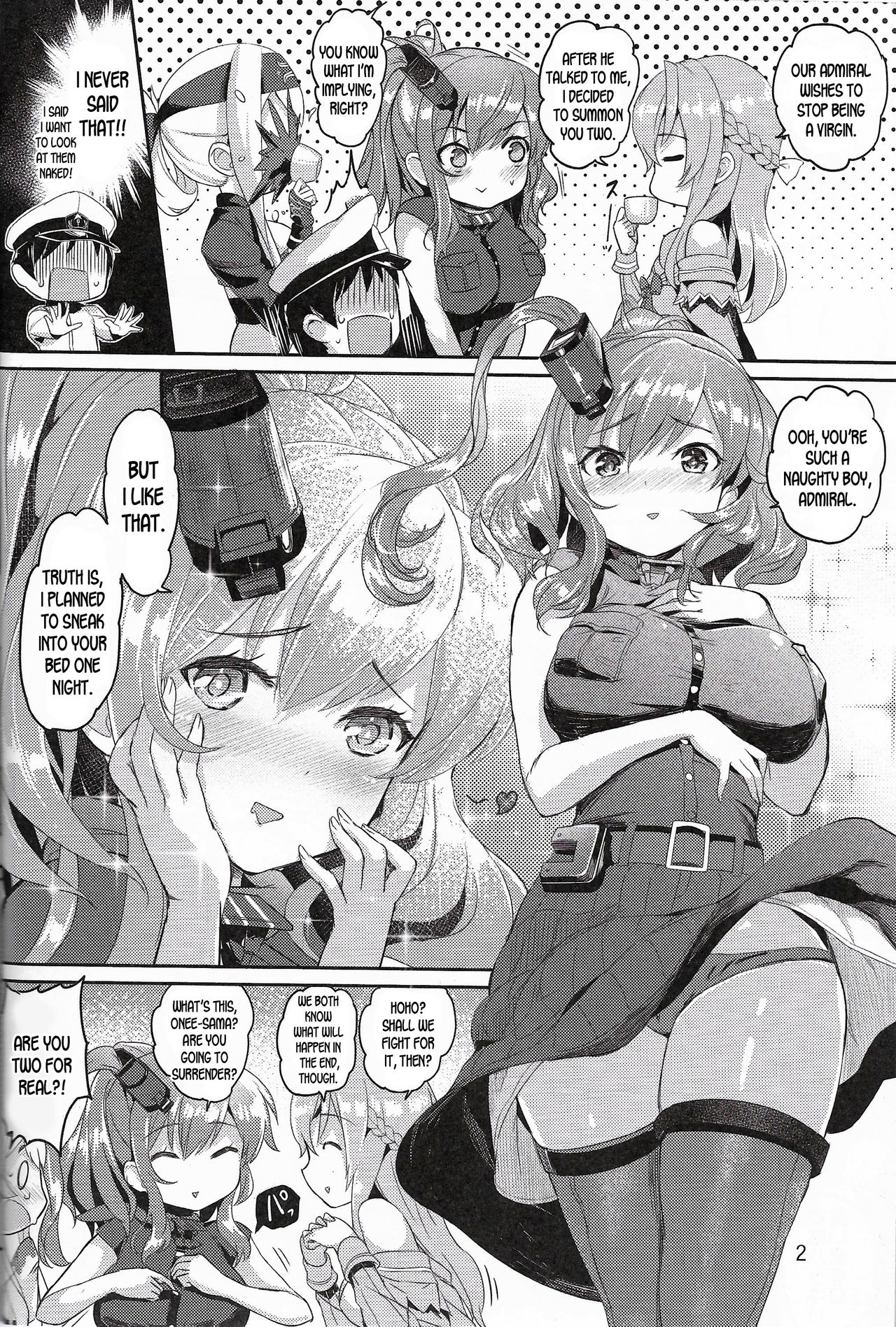 Lady-tachi no Ochakai page 3 full