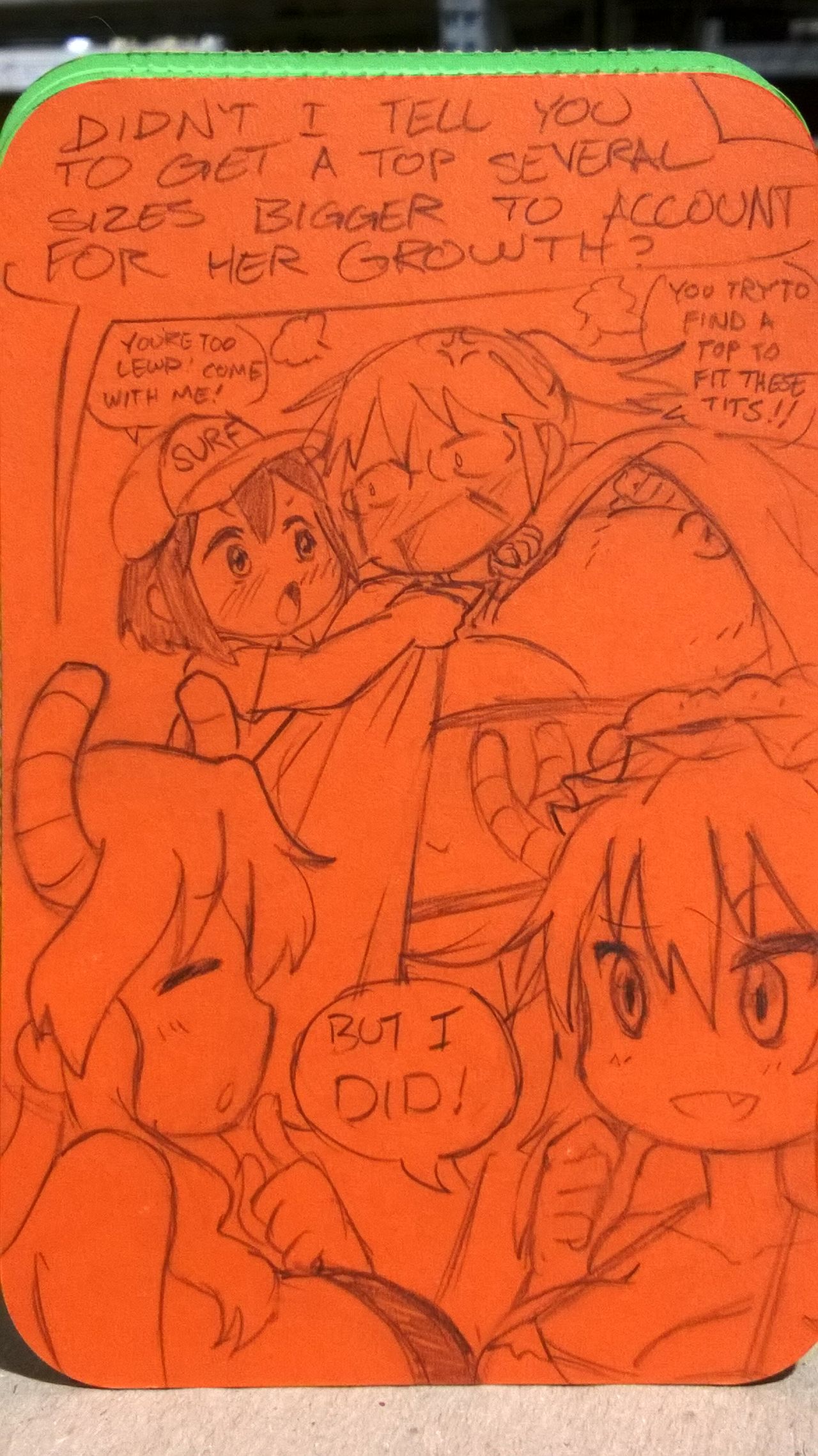 Miss Kobayashi's Breast Expansion Spell page 10 full