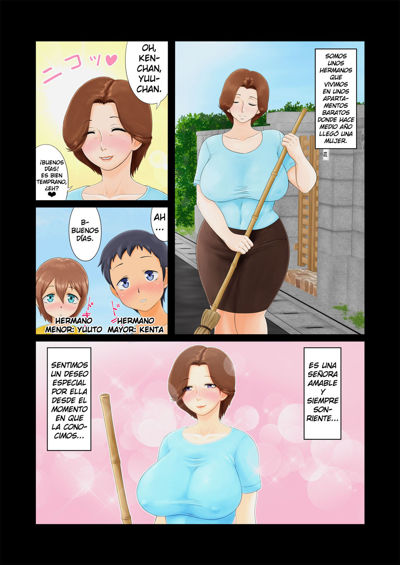 Shota Kyoudai to Tonari no Oba-san. | Los Hermanos Shota y la Vecina de al lado. page 3 full