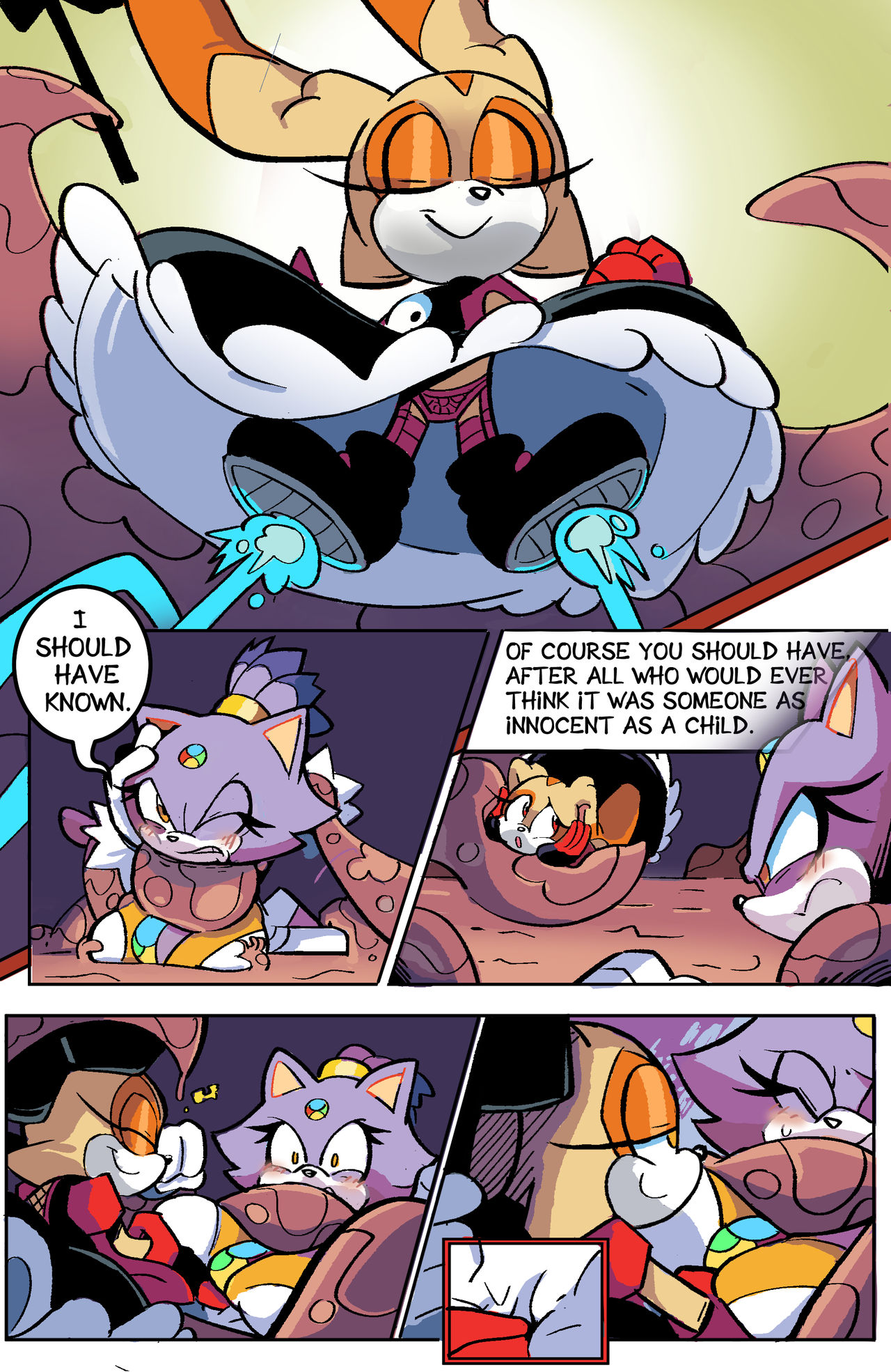 Cream vs. Blaze - Rainbow Warrior vs. The Gothic Guardian page 3 full
