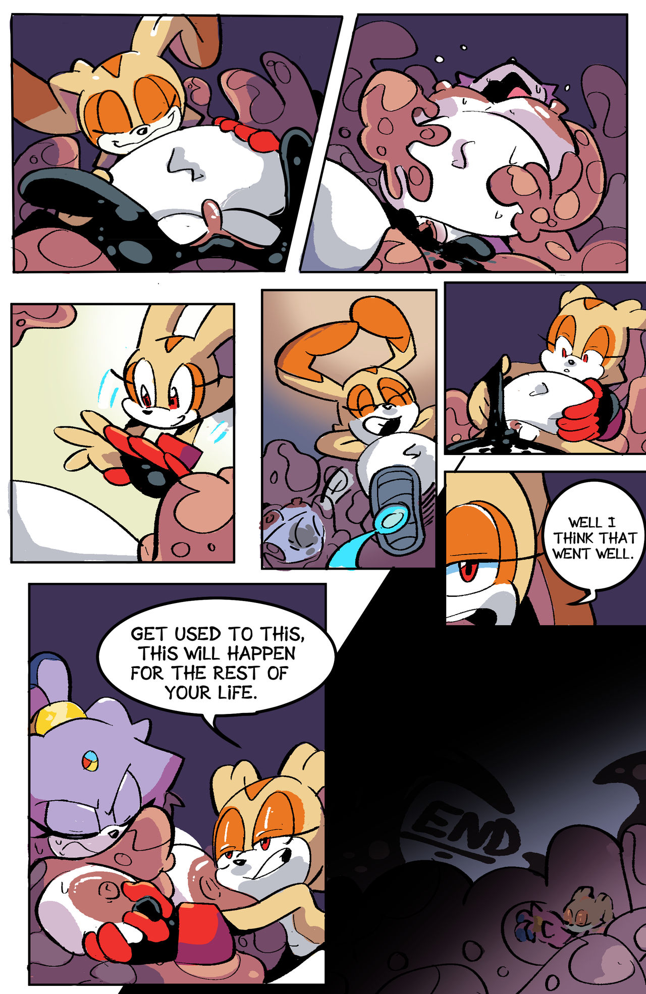 Cream vs. Blaze - Rainbow Warrior vs. The Gothic Guardian page 6 full
