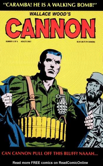 [Wallace Wood] Cannon #3(HQ) cover