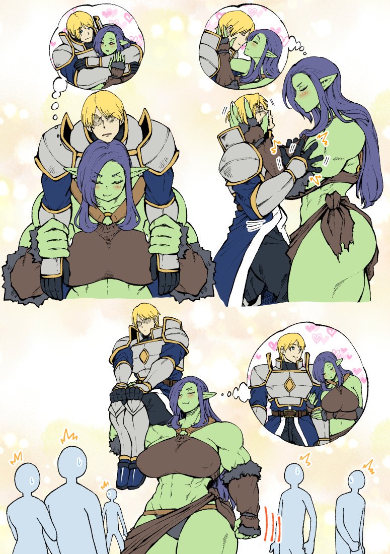 The Female Orc and Male Knight & Other Histories. page 4 full