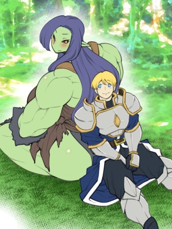 [Kyabosean] The Female Orc and Male Knight & Other Histories. {Hentaku!} cover
