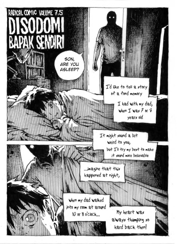 [Kharisma Jati] Disodomi Bapak Sendiri | Sodomized By Own Dad [English] [Decensored] cover