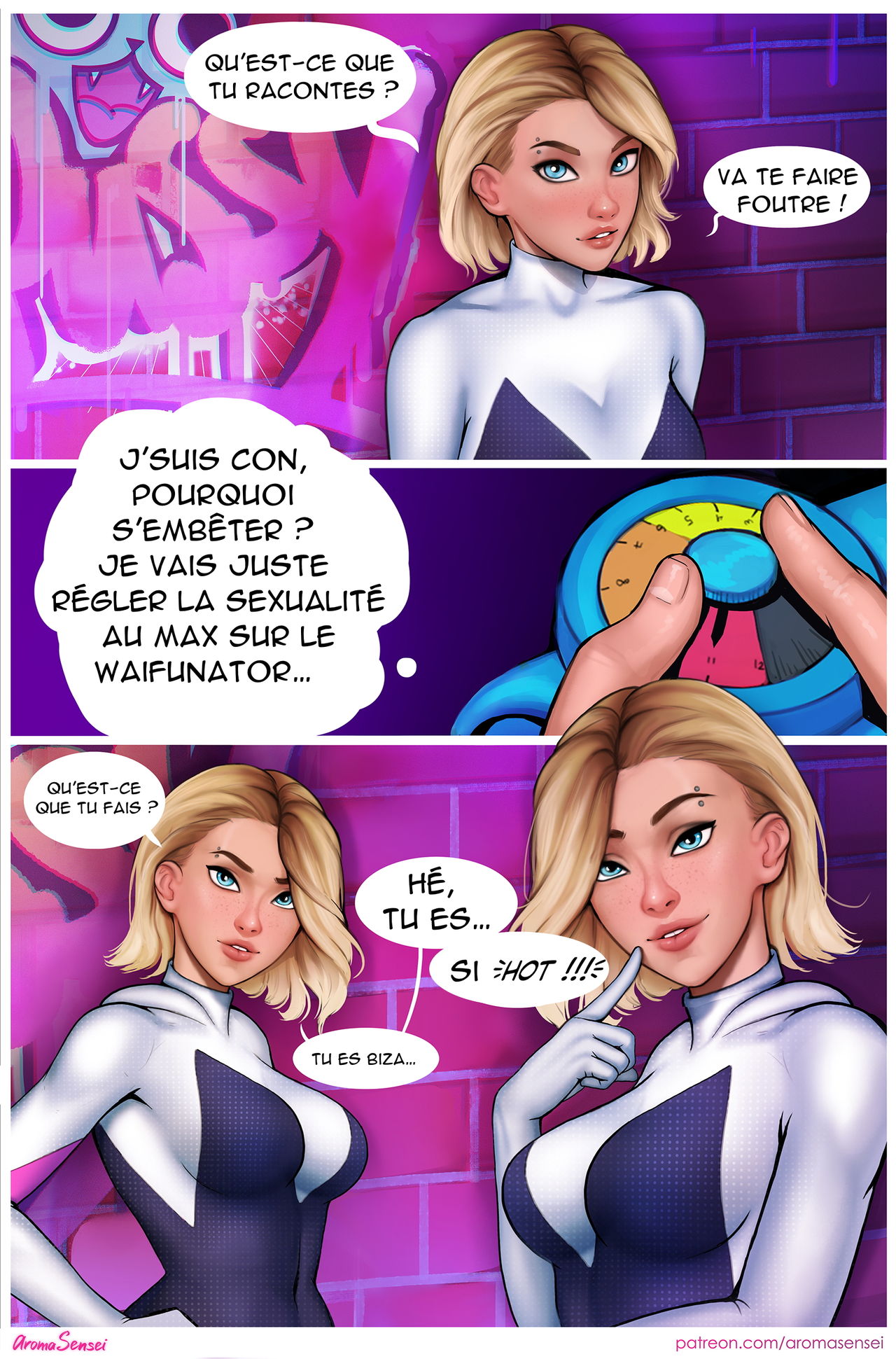 Waifunator vol.1. Gwen page 6 full
