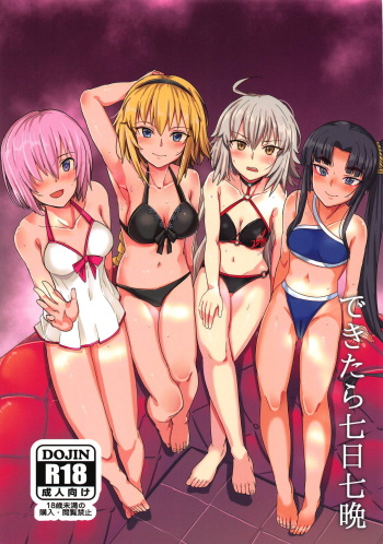 (C95) [Haru Koubou (Harukoubou Norimaki)] Dekitara Nanoka Nanaban (Fate/Grand Order) cover