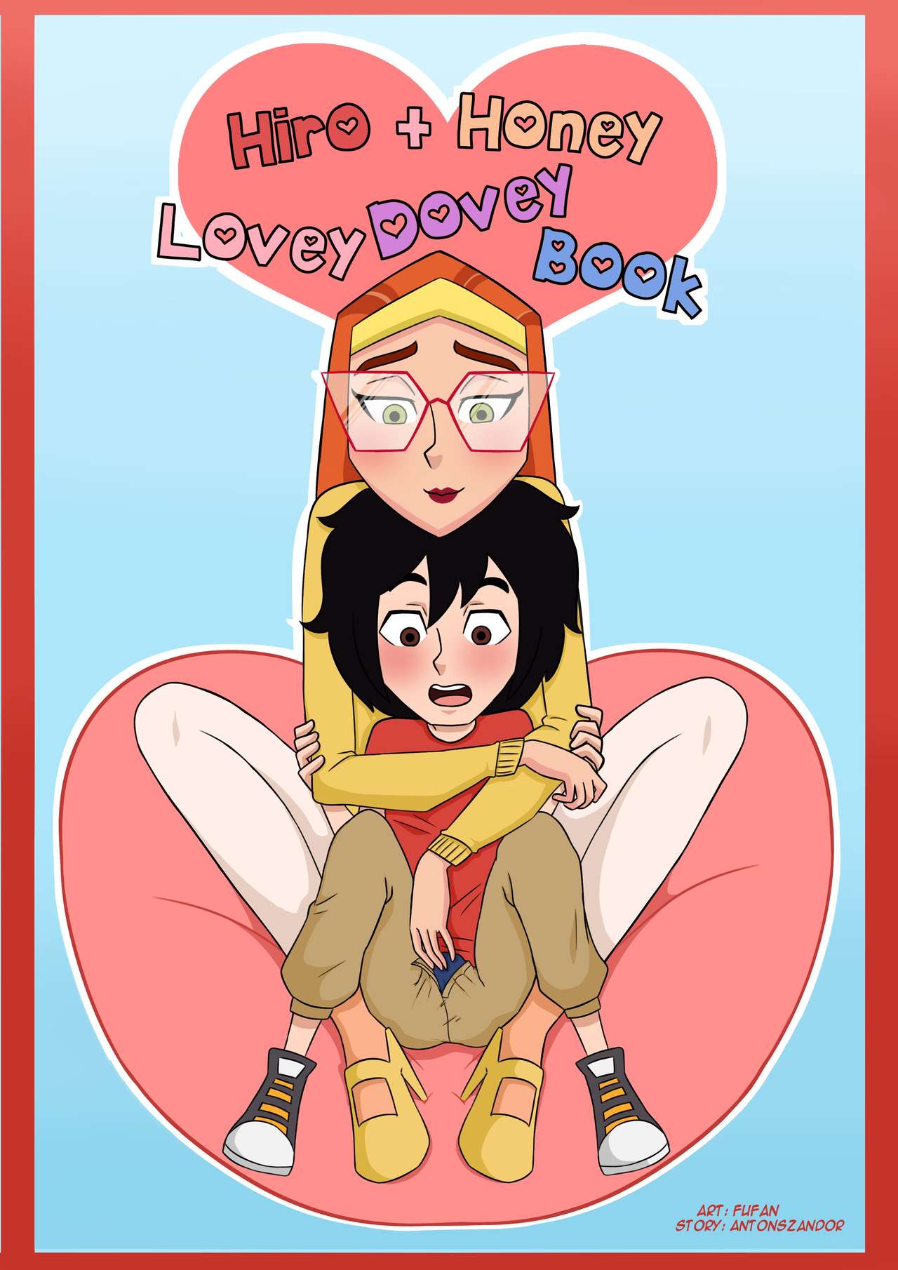 Hiro + Honey Lovey Dovey Book page 1 full