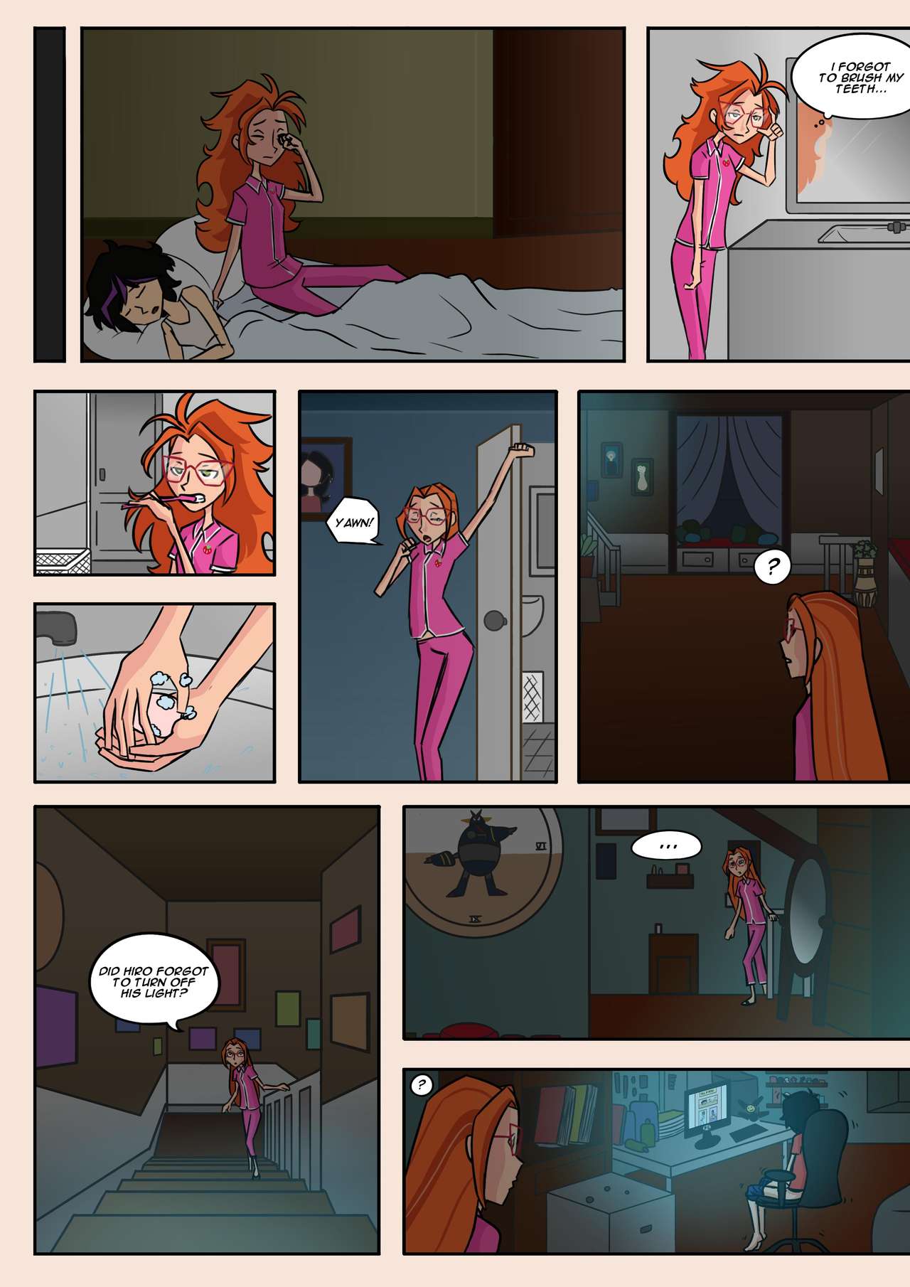 Hiro + Honey Lovey Dovey Book page 6 full