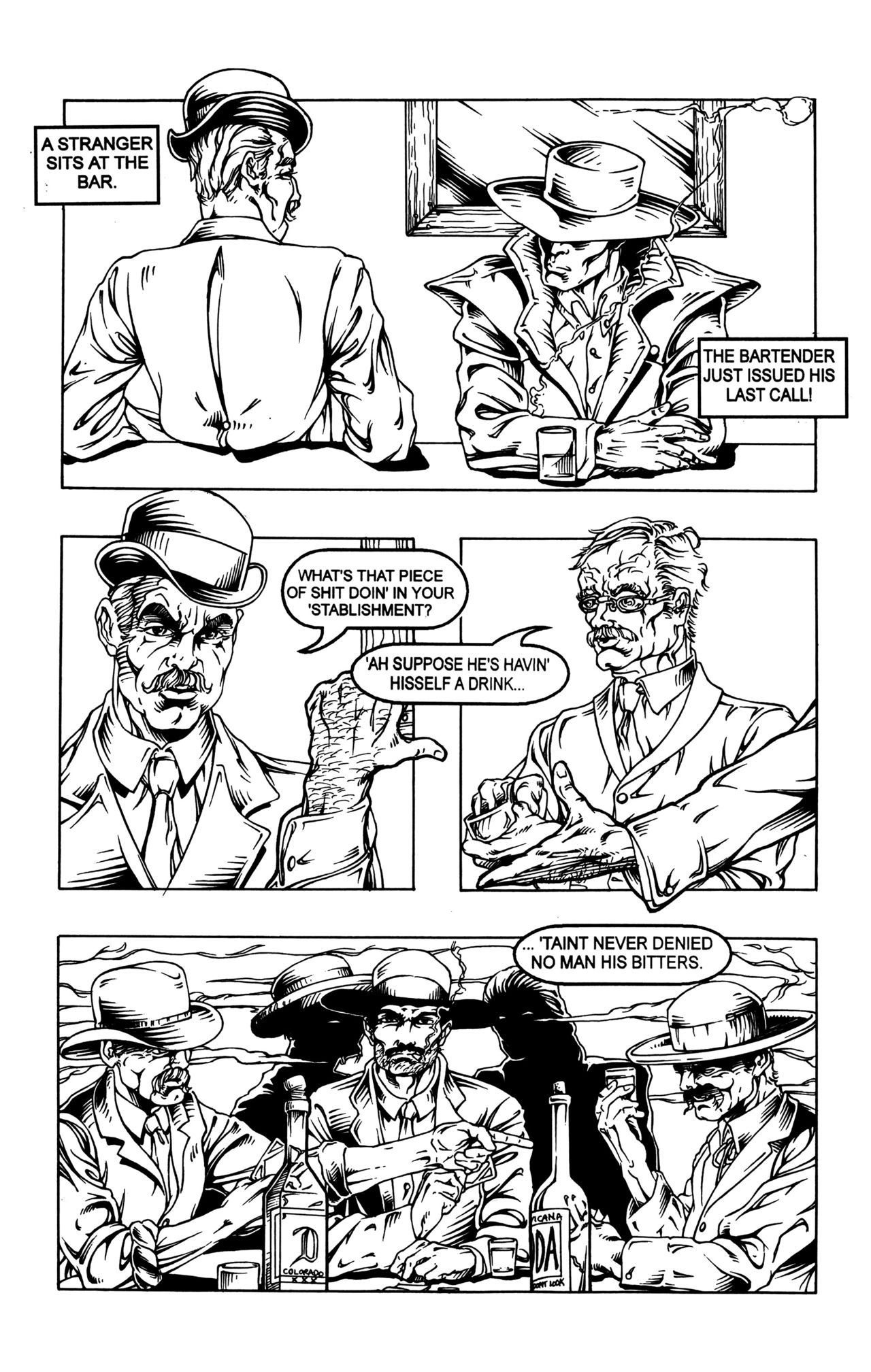 Dark Fantasies #8 page 4 full