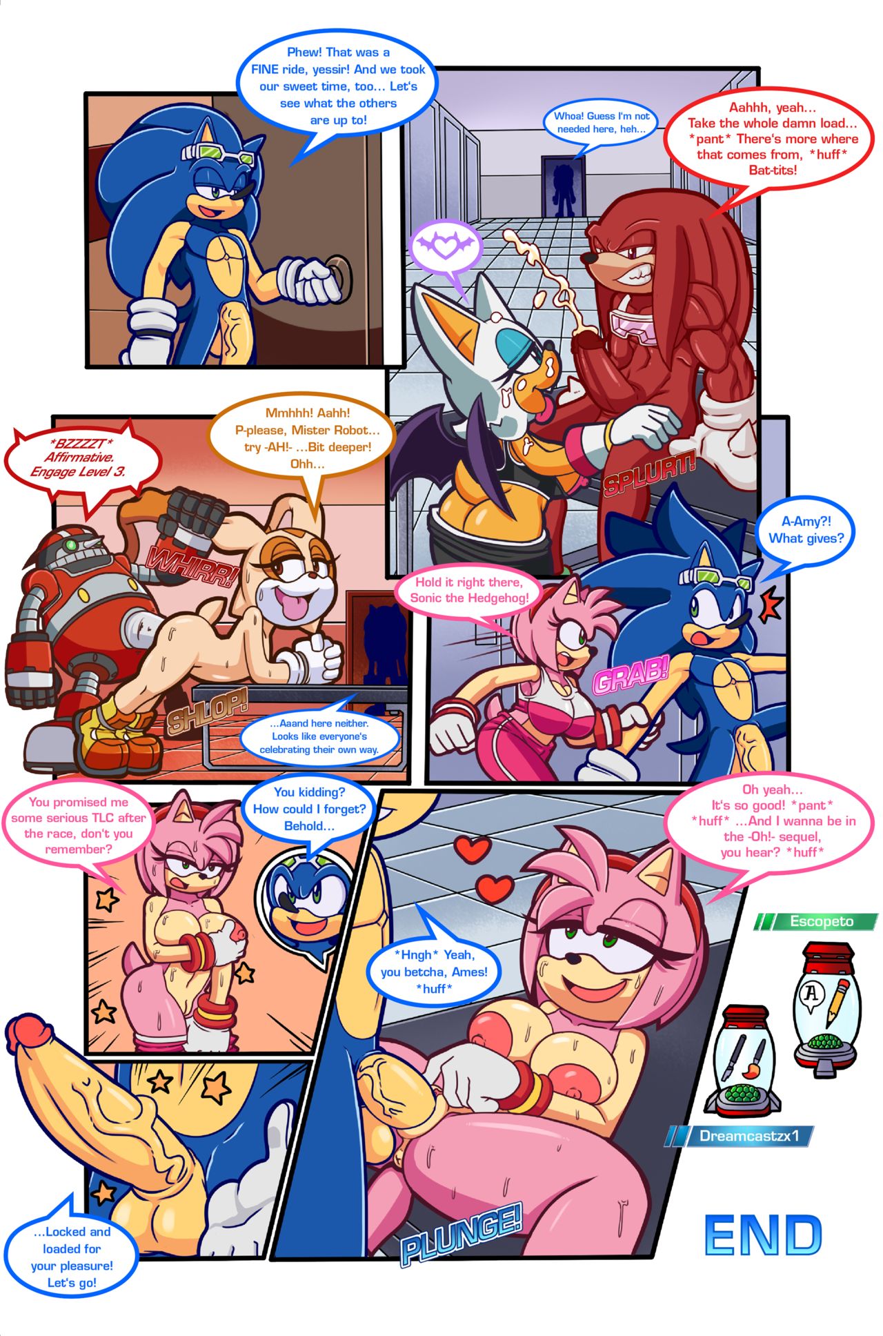 Sonic Riding Dirty page 11 full