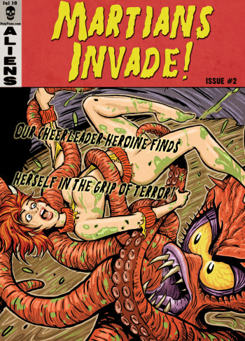 [pulptoon]Martians Invade-2 cover
