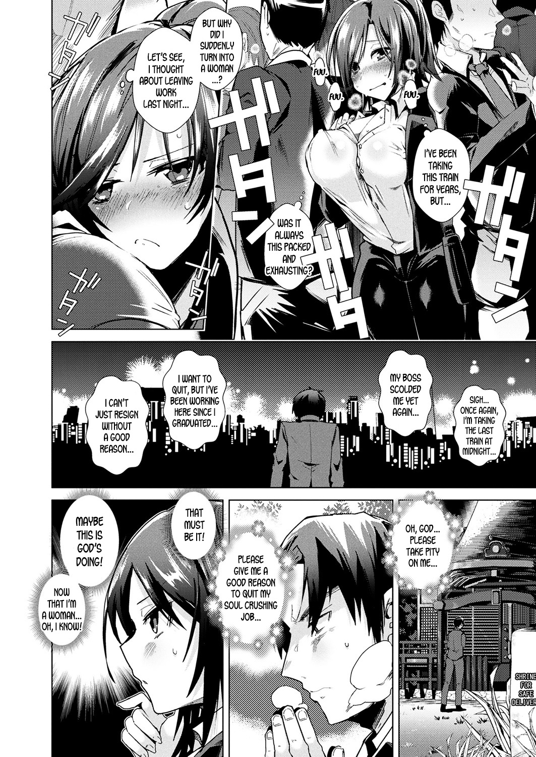 Karae! Nyotaika Kotobukitaisya | Let's Aim For It! Turn into a Woman, Get Married and Resign from Work! page 2 full