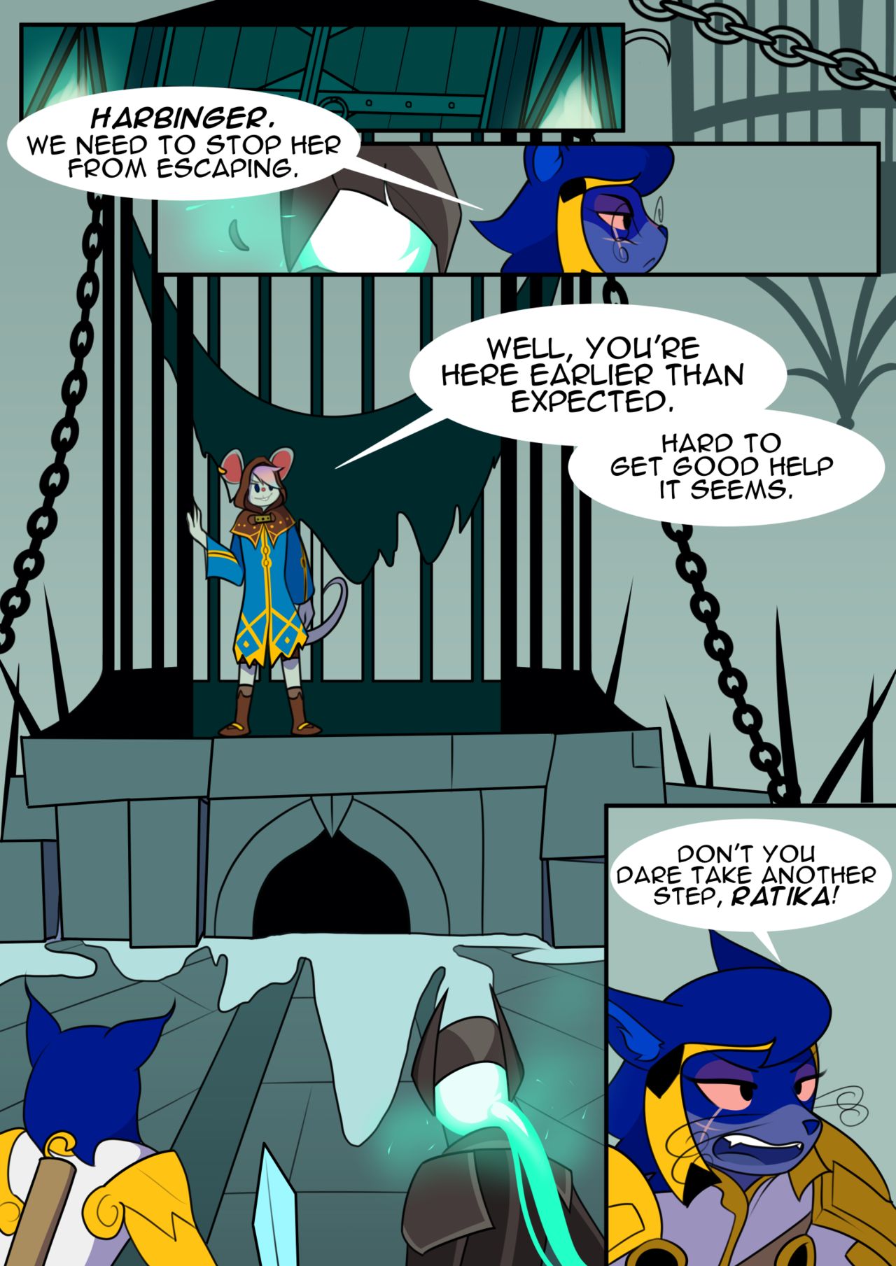 Omensight Possession Comic page 1 full