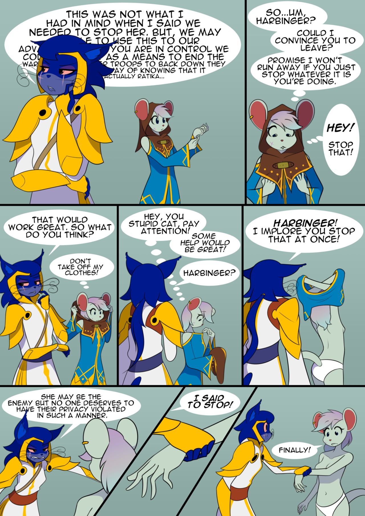 Omensight Possession Comic page 4 full