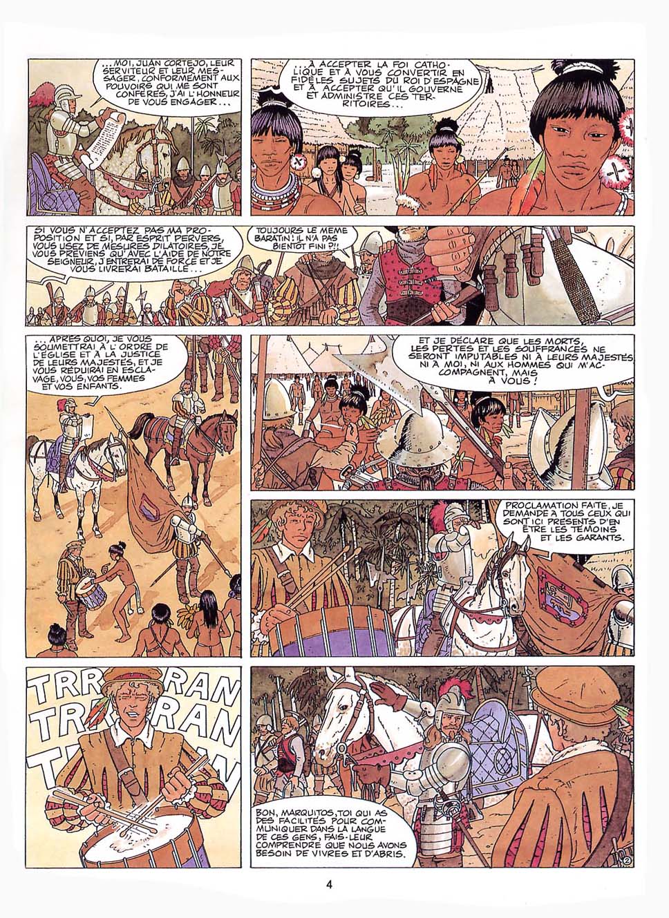 La Sueur du Soleil - 1 - L'indien d'Eldorado page 4 full