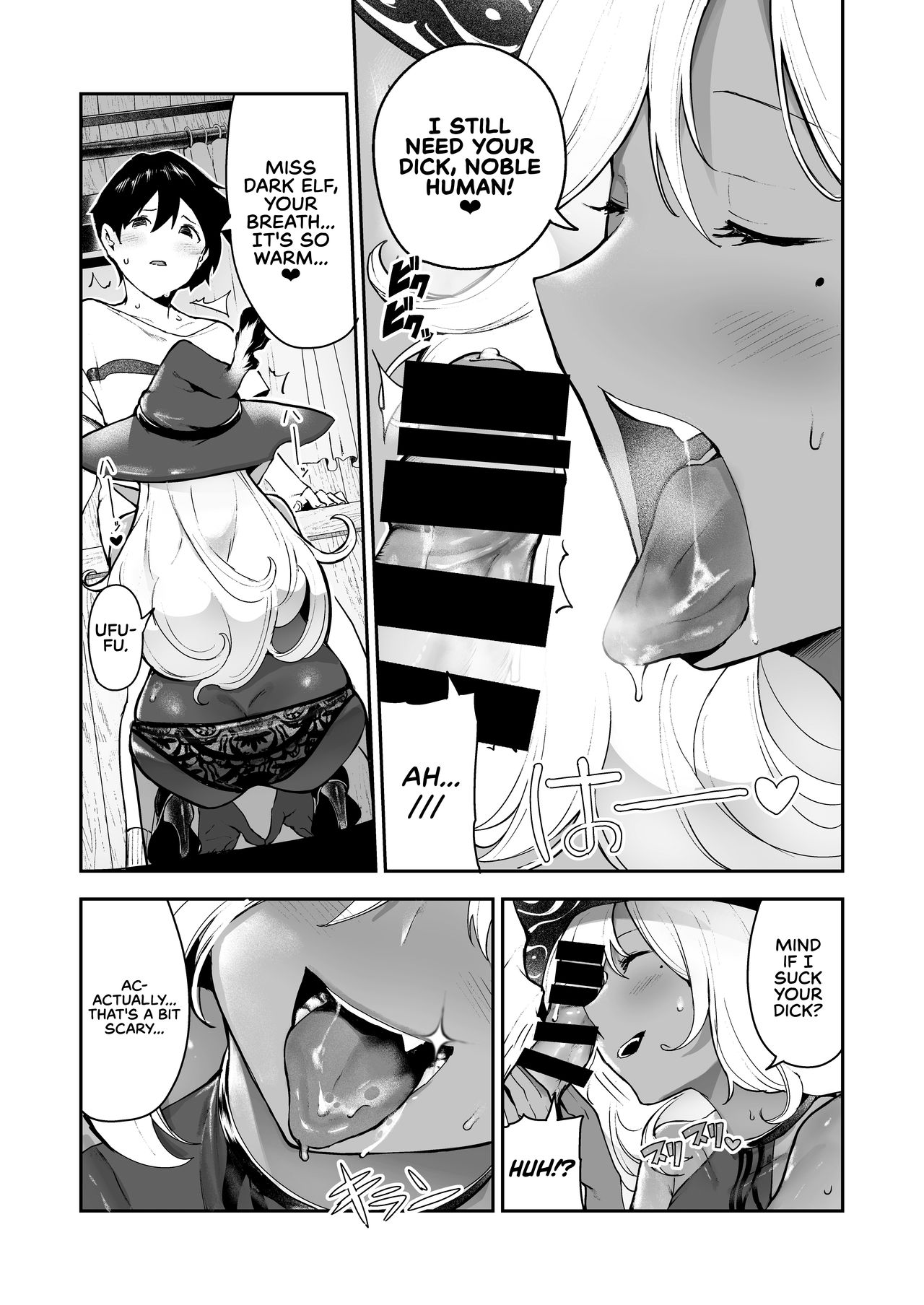 Dark Elf no Ninkatsu Schale | A Dark Elf's Pregnancy Petri Dish page 8 full