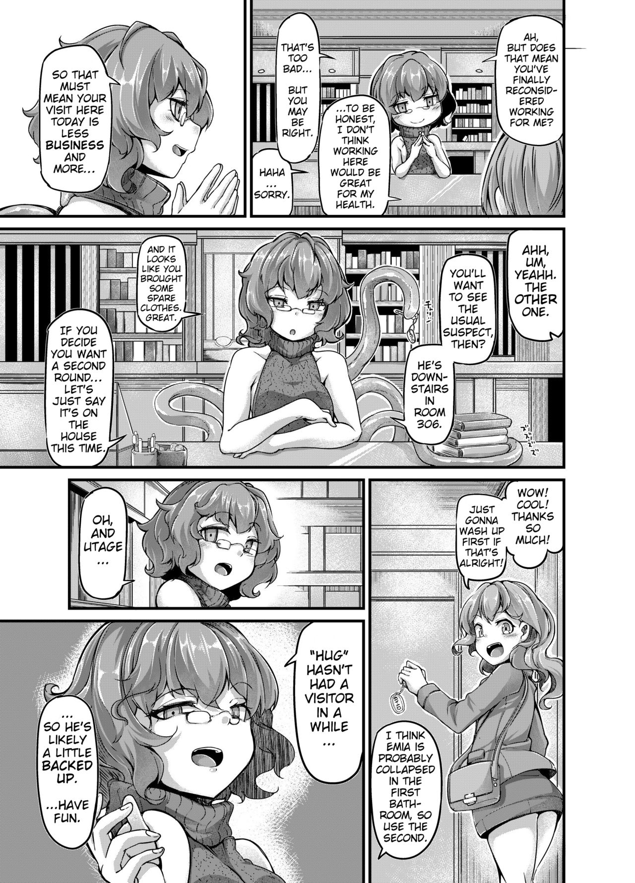 Anata no Machi no Shokushuyasan 3.5 | Your neighborhood tentacle shop 3.5 page 4 full