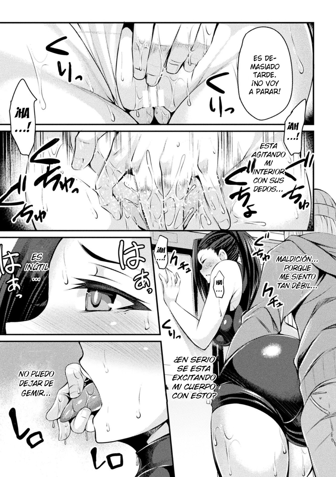 Manin Chikan Densha TS Sennyuu Mission! | Packed Molester Train page 7 full