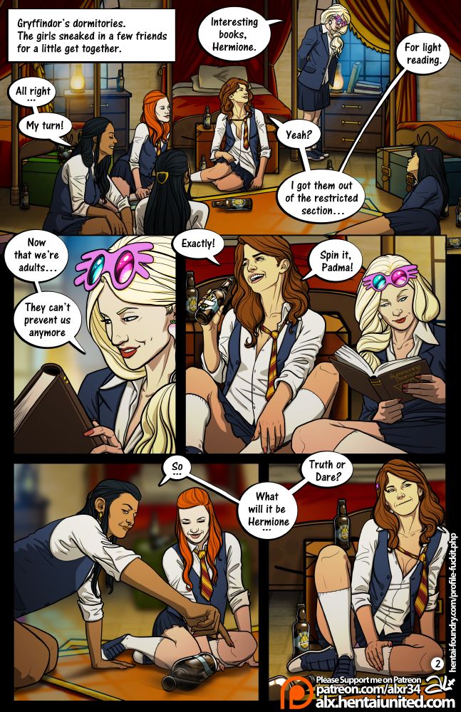 Harry Potter - Meanwhile in Hogwarts: Truth or Dare page 3 full
