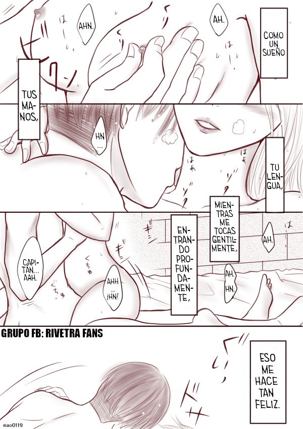 Rivetra Doujinshi Levi x Petra "UNA DECISIÓN SIN REMORDIMIENTOS" page 11 full