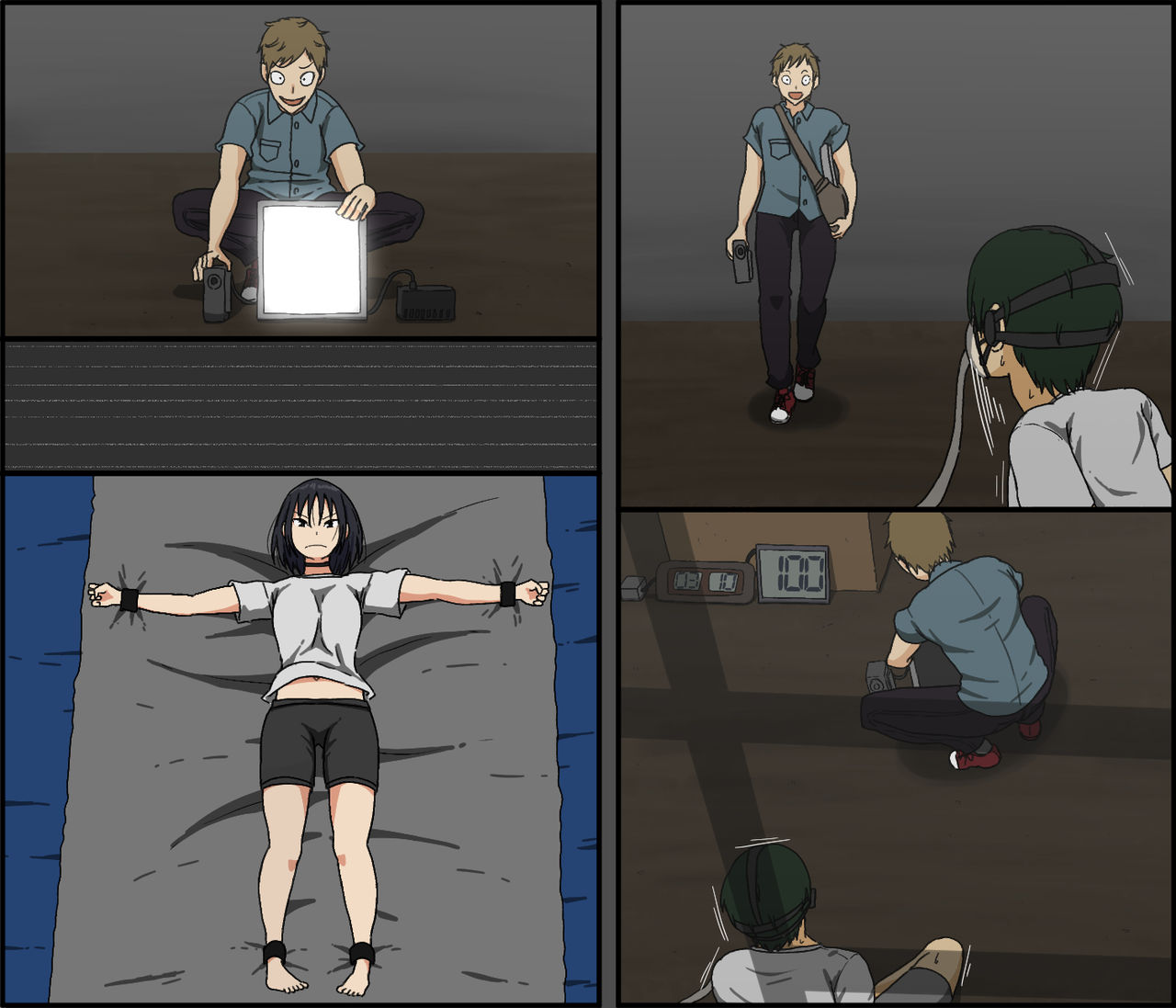 Count 100 Kikasare Tsuzuketa Teki to Tsuma no Kozukuri Voice page 12 full