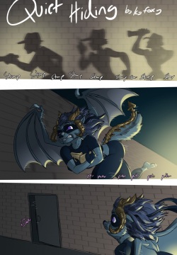 Icy Foxy: Quiet Hiding