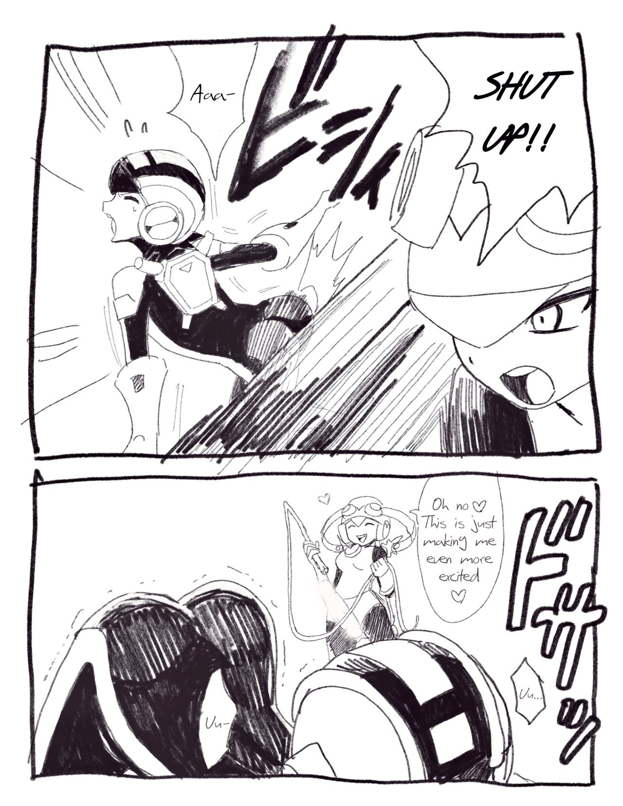 Exe Futanari Dark Roll chan x Rockman page 2 full