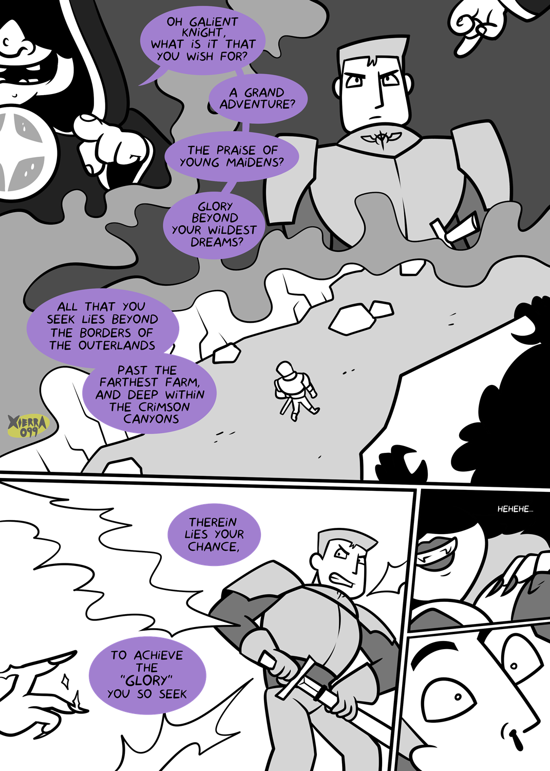 Bright Darkness - A Knight's Glory page 3 full
