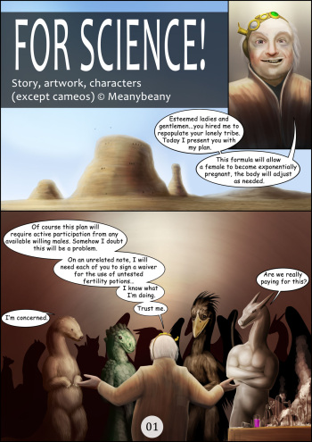 [MeanyBeany] For Science! cover