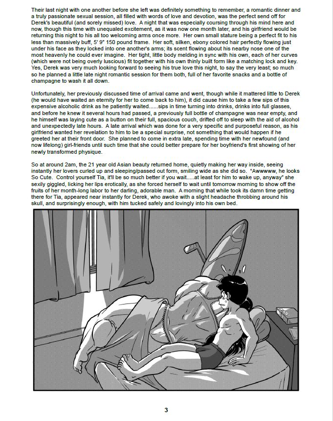Three Muscle Sisters 2 - Tia's Muscle Fantasy page 3 full