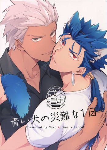 (Dai 18-ji ROOT4to5) [soko (Kurada)] Aoi Inu no Sainan na 1-nichi (Fate/hollow ataraxia) cover