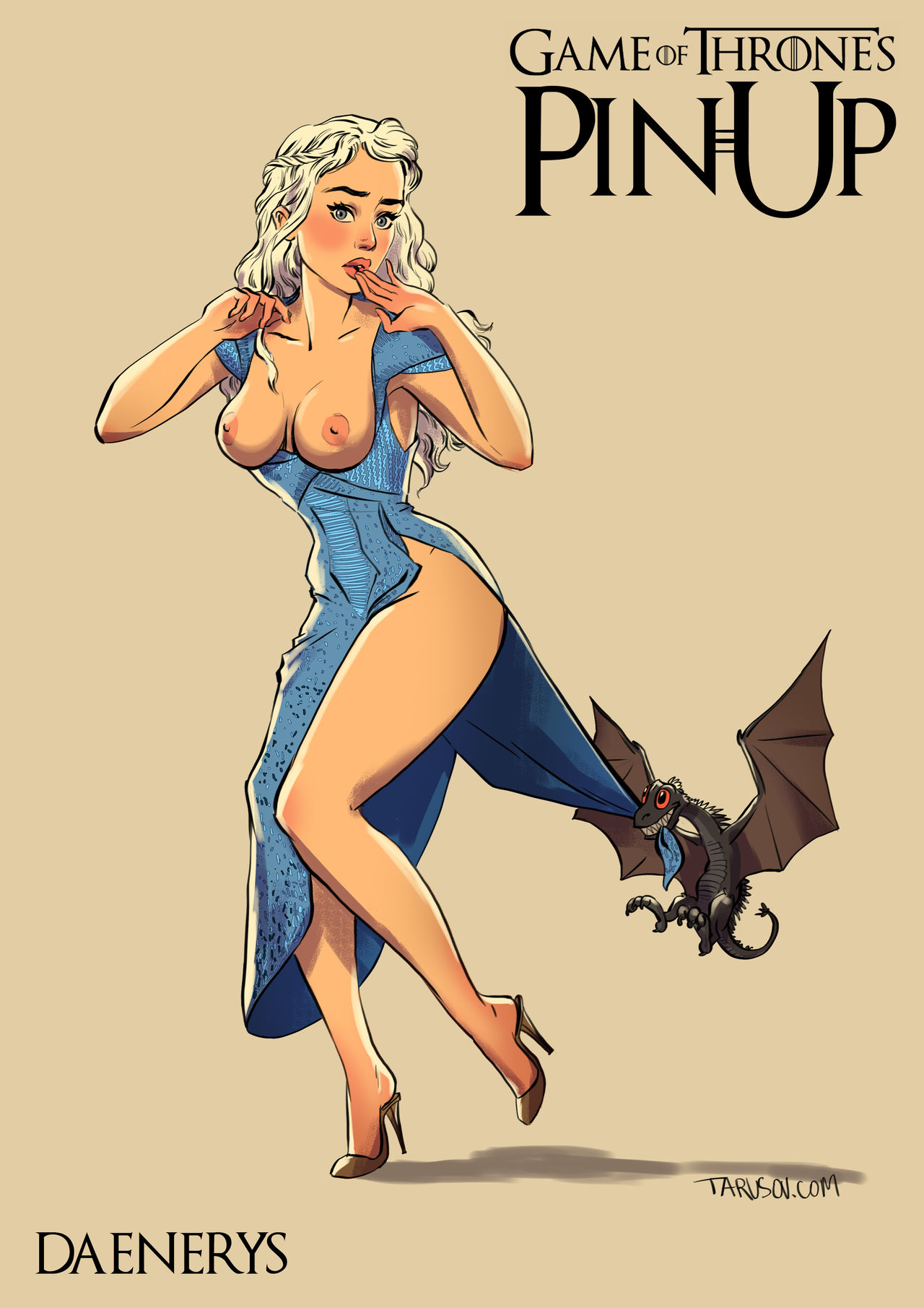 Game of Trones Pin-up page 1 full
