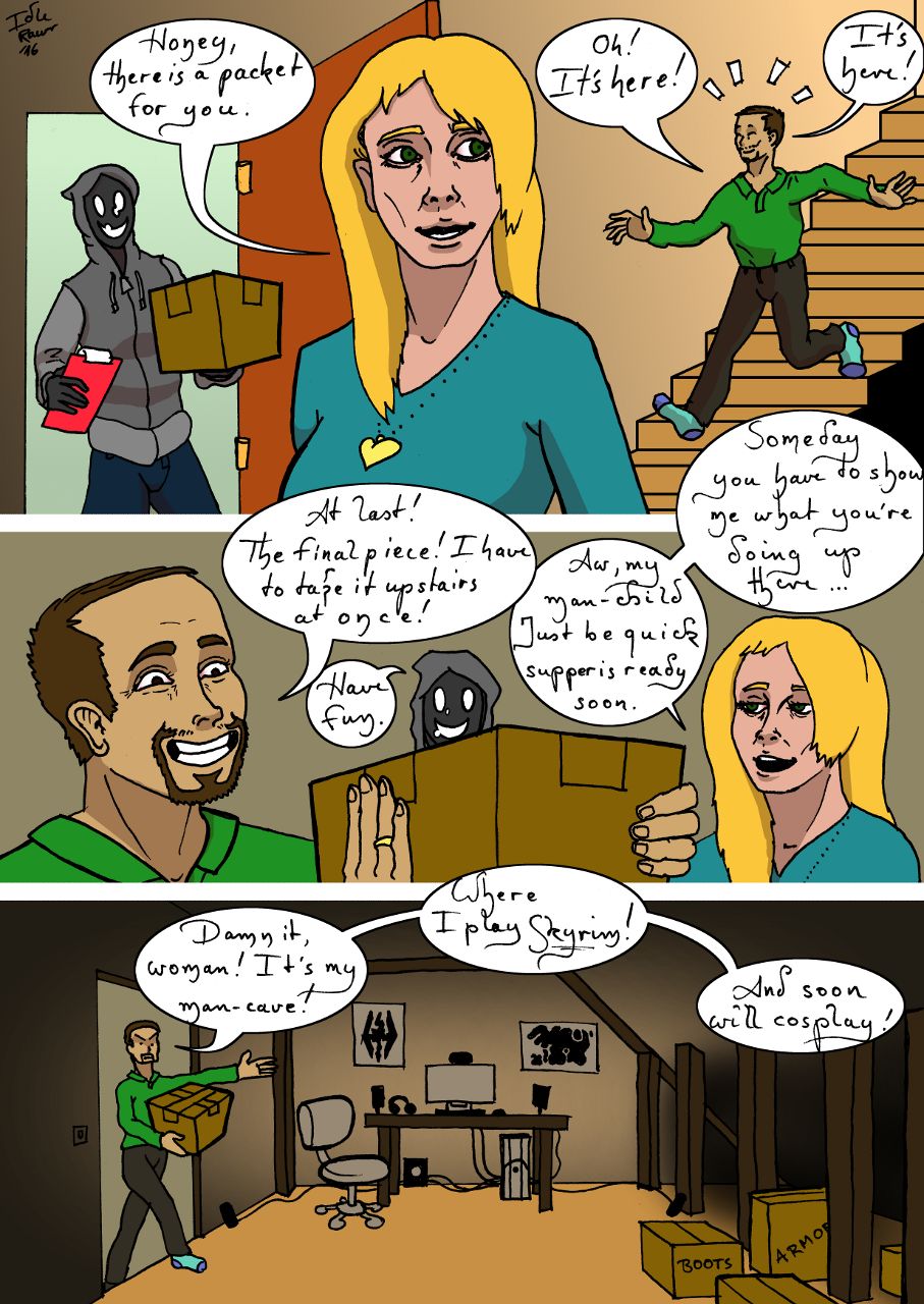 Bears in the Attic by "Idlerawr" page 1 full