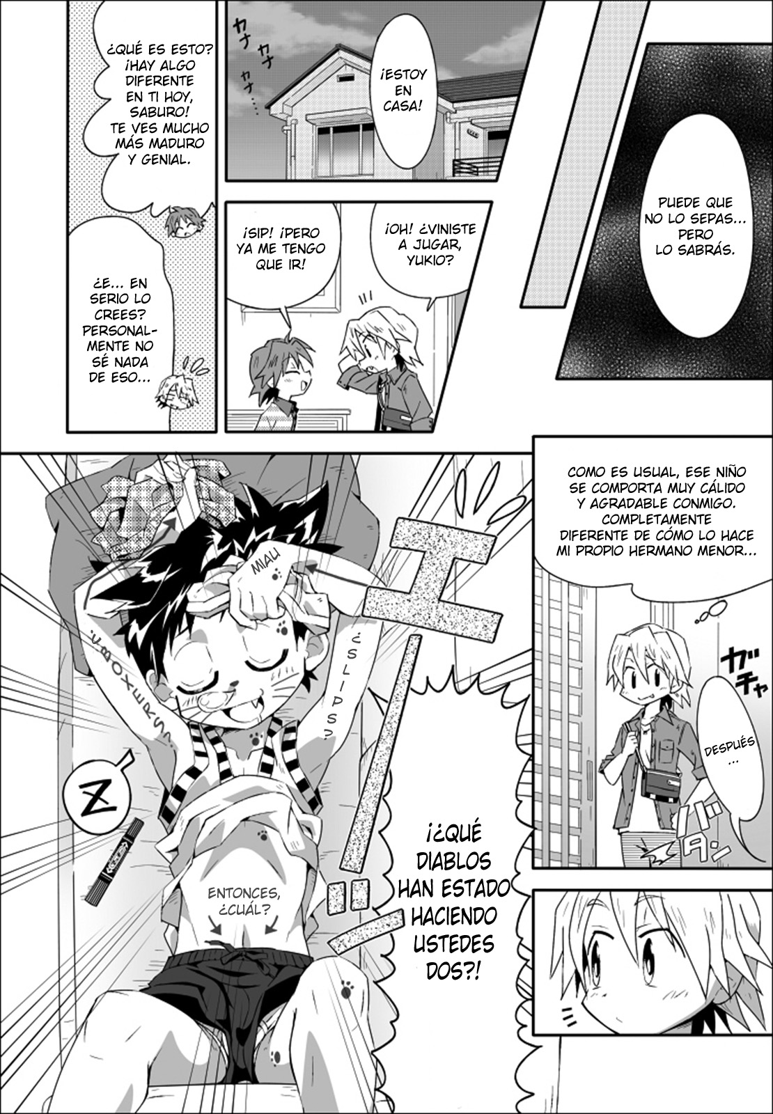School Boys! Kitsunetsuki Hen page 4 full