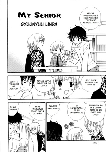 [Gyuunyuu Rinda] Toshiue no Hito | My Senior 2 (Shota Tama Ni) [Spanish] [ShotaSpace] cover