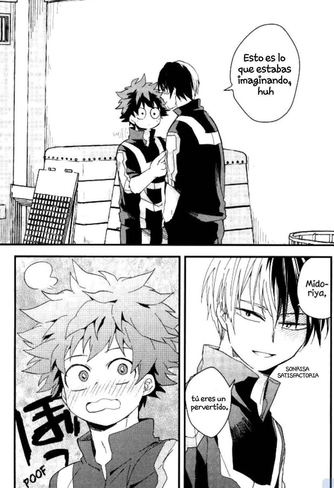 Midoriya-kun to Todoroki-kun ga Taiiku Souko de xxx suru Hon | Midoriya-kun Y Todoroki-kun Son XXX En El Armario De Suministros De La Eh page 12 full