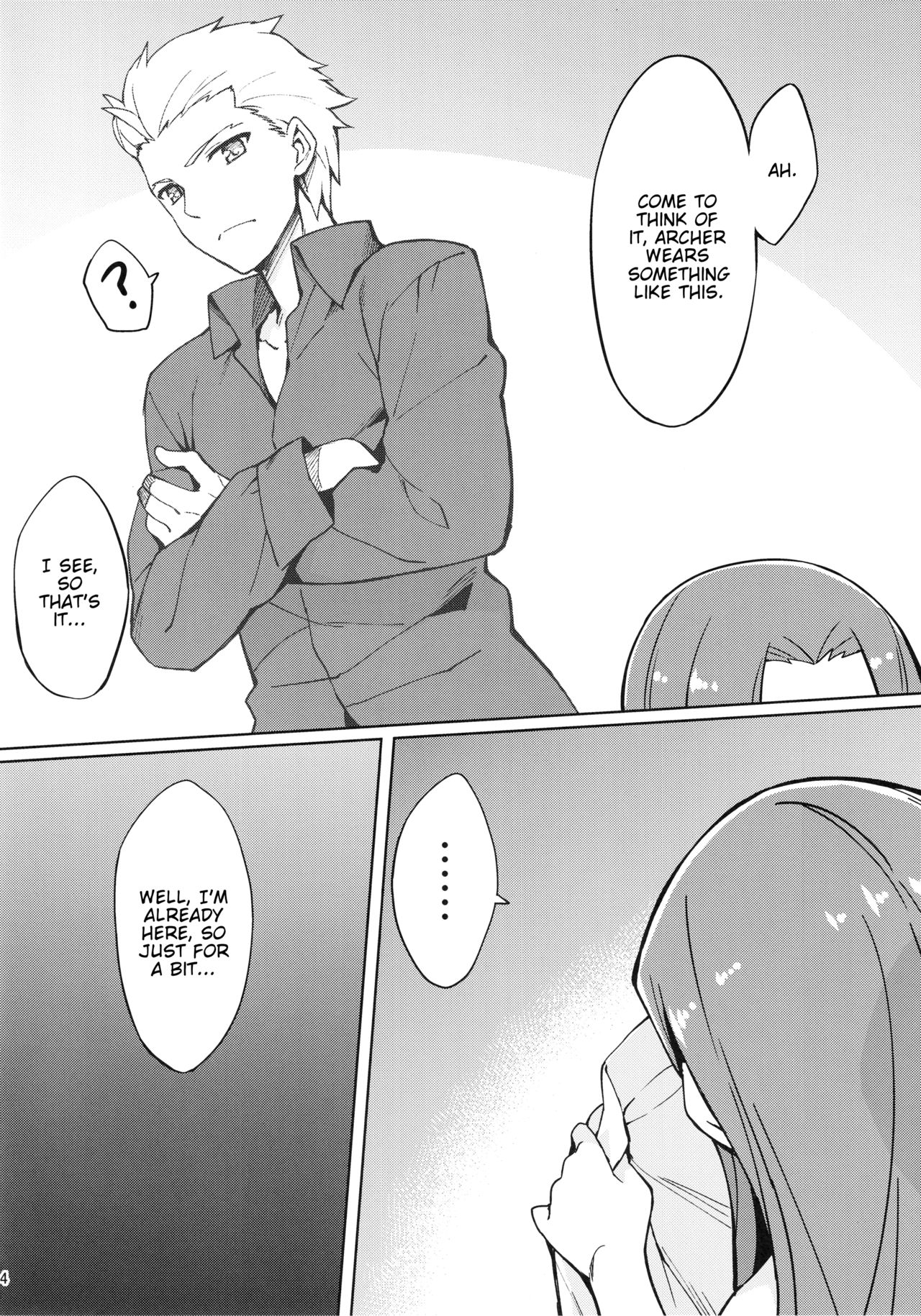 Rider-san to Hadawai. | Rider and naked white shirt. page 5 full