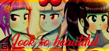 (Uotapo) Look so Beautiful (My little pony) cover