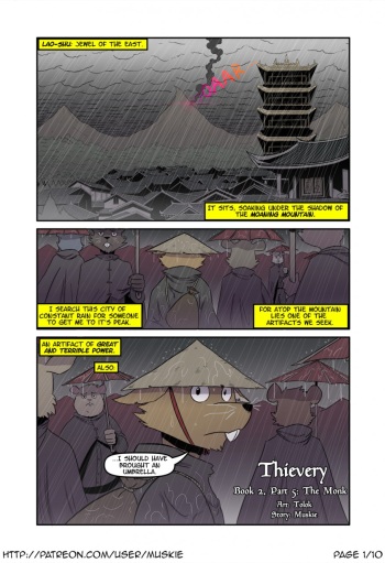 [Tolok] Thievery Book 2, Part 5 - The monk cover