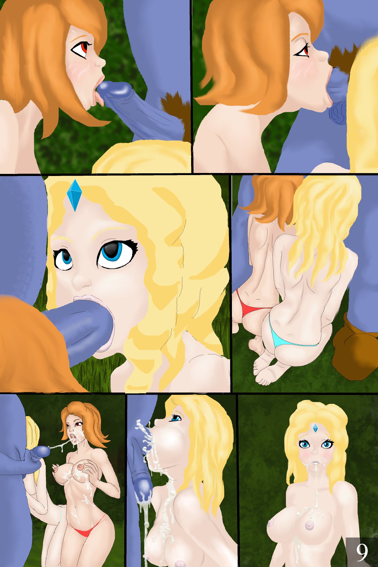 Lina and Rylai  Part 1&2 page 9 full