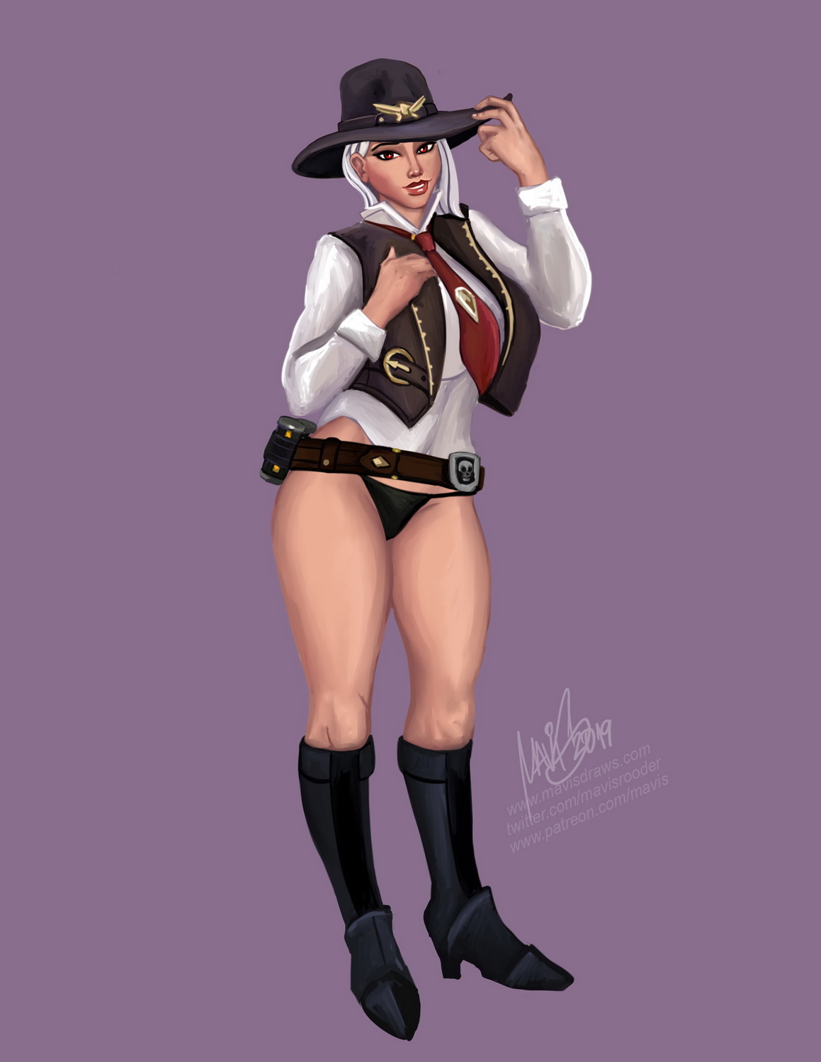 Overwatch Babes Pin-Ups page 11 full